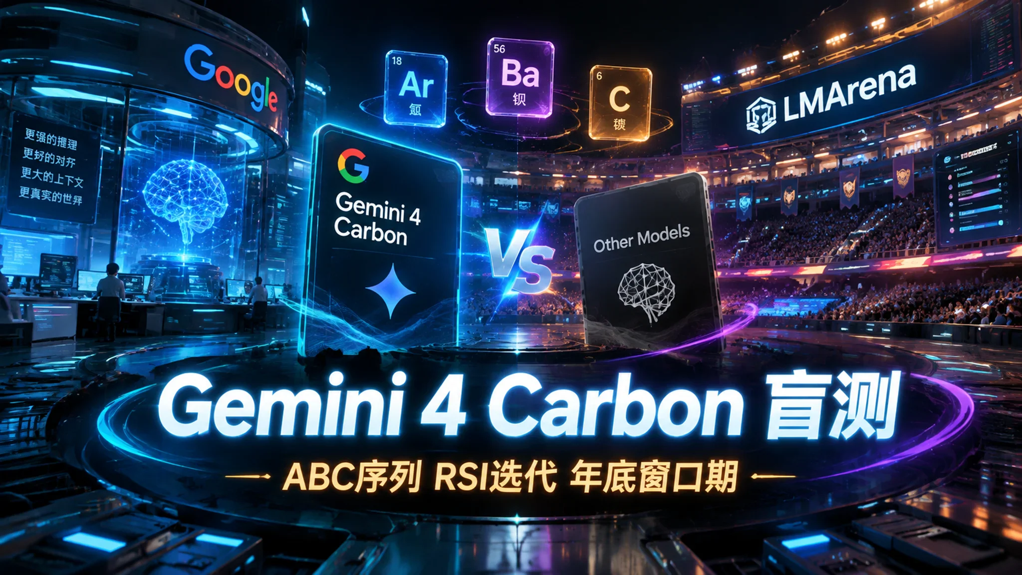 Gemini 4 Carbon 盲测复盘 从 ABC 序列 RSI 跑步机看年底模型窗口期